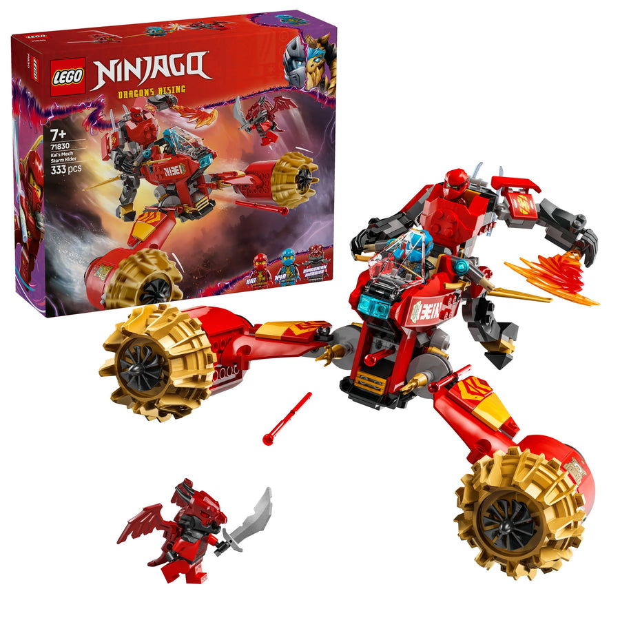 LEGO NINJAGO Kai's Mech Storm Dragon 71830