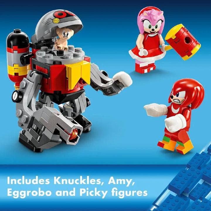 LEGO Sonic Knuckles and the Master Emerald Shrine 76998 figurines