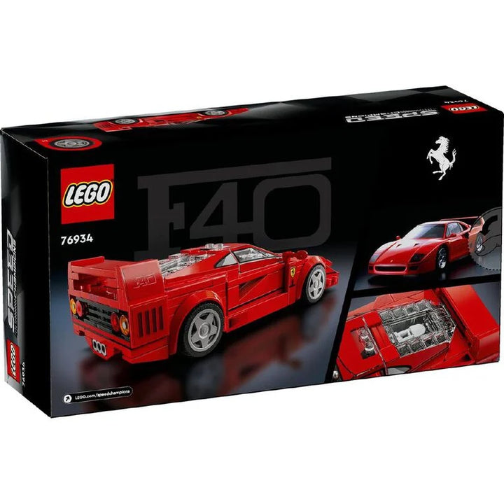 LEGO Speed Champions Ferrari F40 Supercar 76934 box