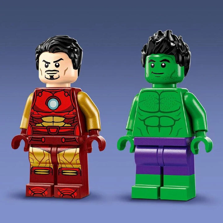 LEGO Super Heroes Marvel Iron Man with Bike and The Hulk 76287 minfigures