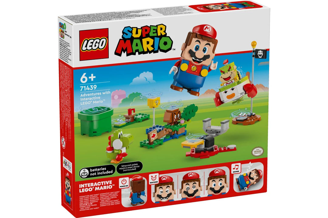 LEGO® Super Mario Adventures with interactive LEGO Mario 71439 box front