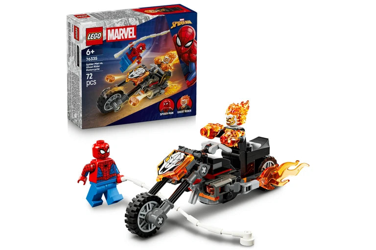 LEGO 76335 Marvel Spiderman vs Ghost rider Motorcycle