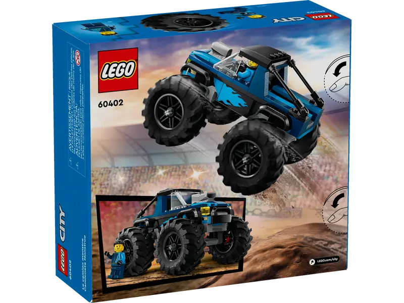 LEGO CITY Blue Monster Truck 60402