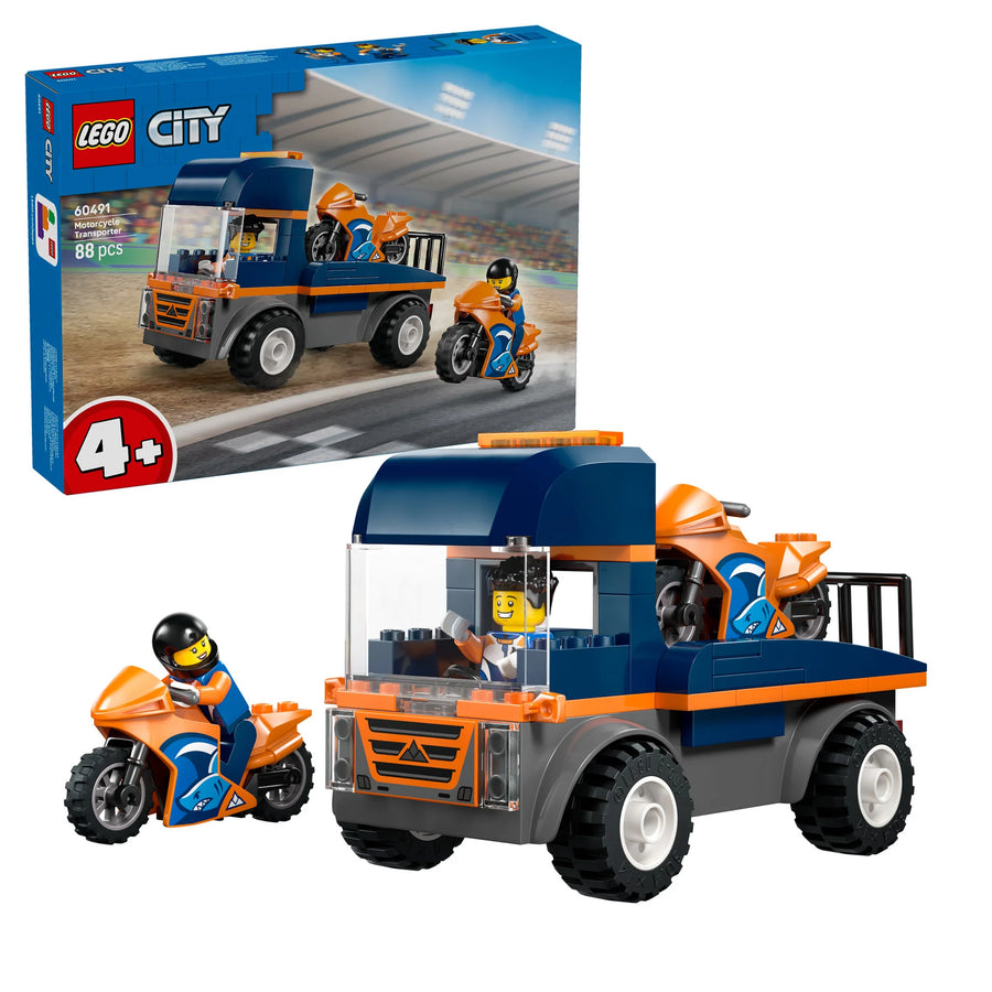 LEGO City Motorcycle Transporter 60491