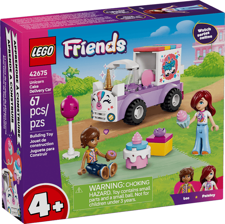 LEGO Friends Unicorn Cake Delivery Car 42675