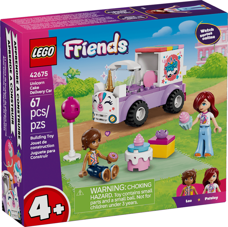 LEGO Friends Unicorn Cake Delivery Car 42675