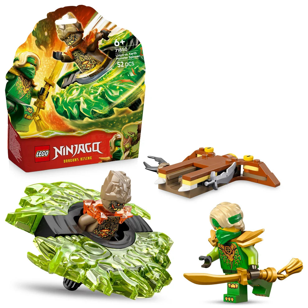 LEGO NINJAGO Lloyd vs Earth monster Spinner 71850