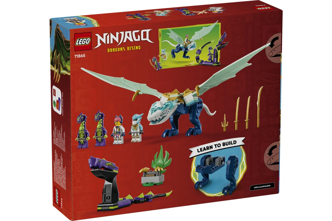 LEGO NINJAGO Zane’s Ice Dragon back box