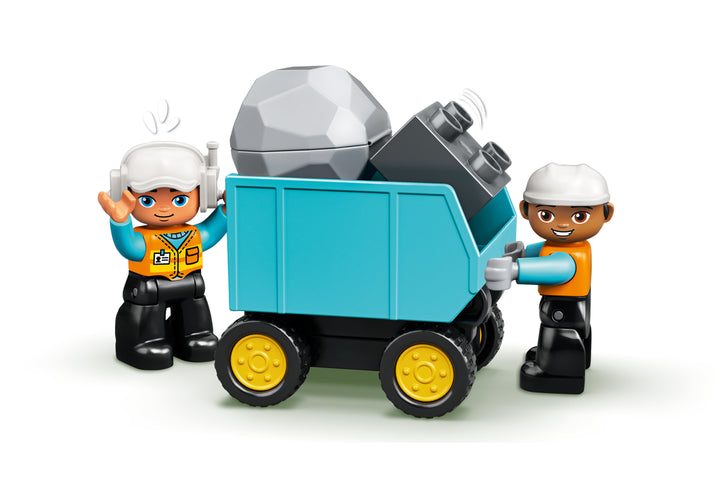 LEGO® DUPLO Truck and Tracked Excavator 10931 kidzstuffonline