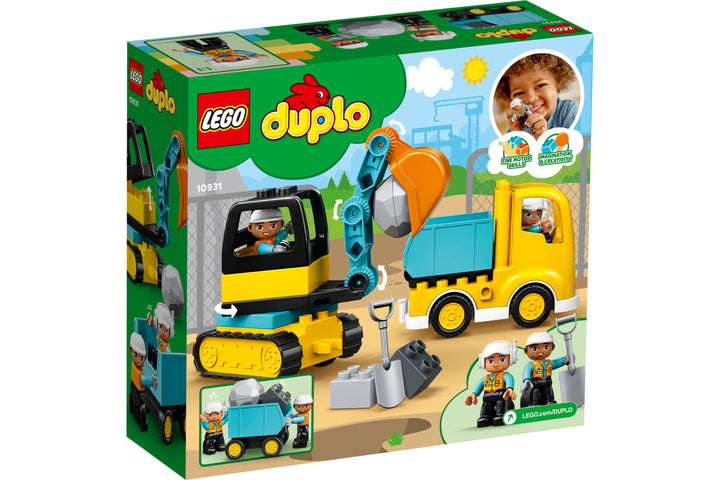 LEGO DUPLO Truck and Tracked Excavator 10931