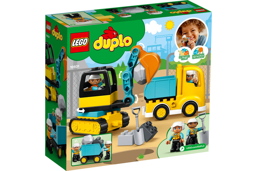 LEGO DUPLO Truck and Tracked Excavator 10931
