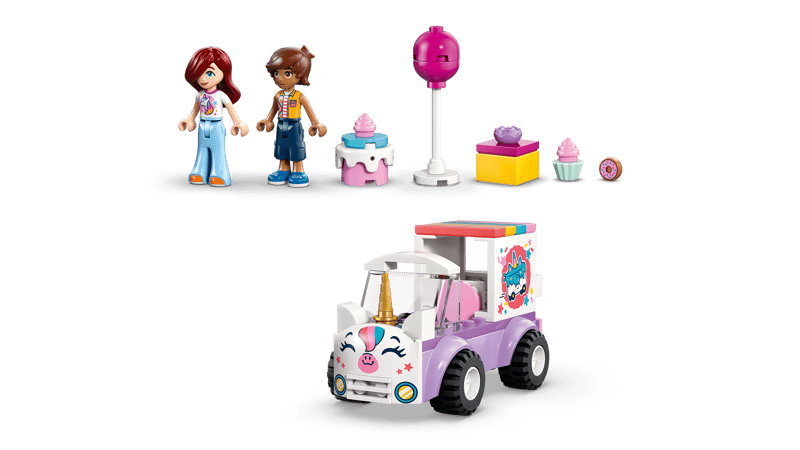 LEGO Friends Unicorn Cake Delivery Car 42675