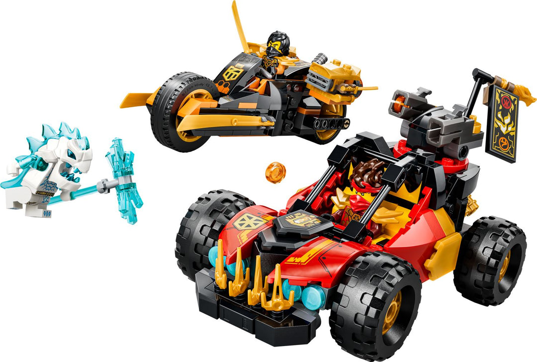 LEGO NINJAGO Kai and Coles Combiner  71864