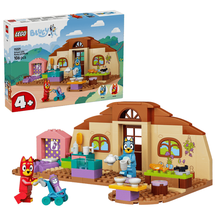 LEGO School with Rusty and Bluey 11221