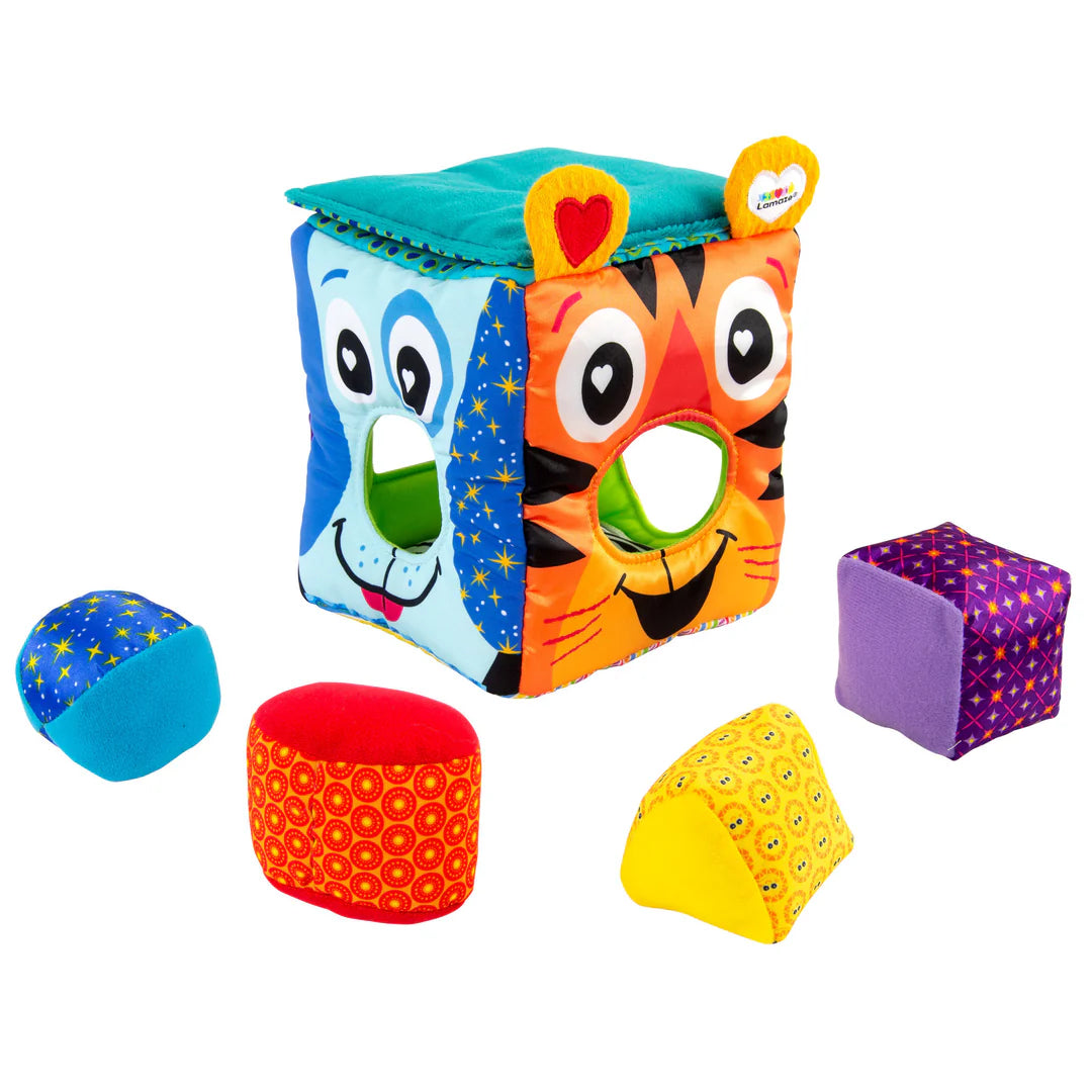 Lamaze Soft Shape Sorter 4 soft shapes for posting