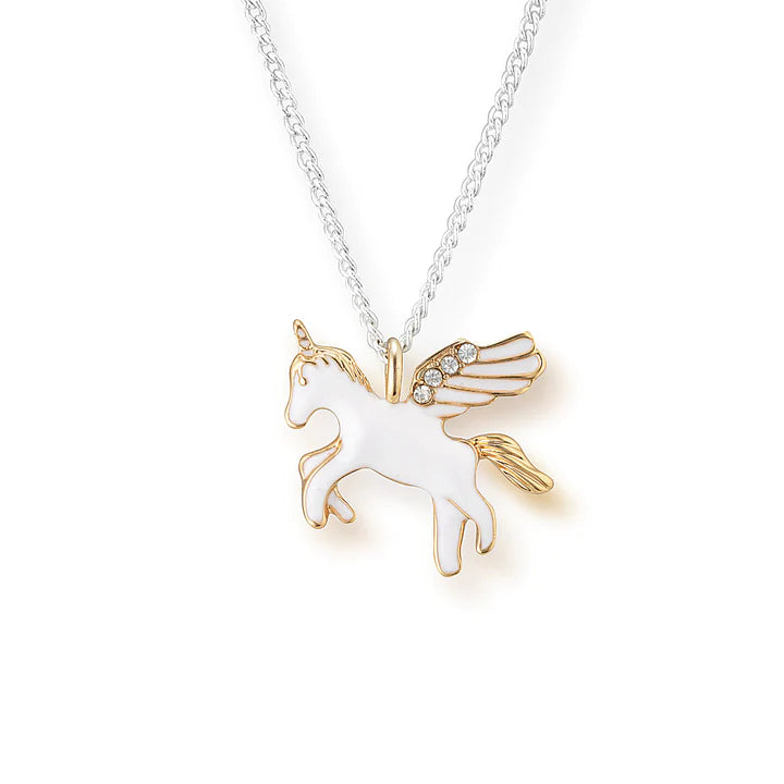 Lauren Hinkley Flying Unicorn Necklace