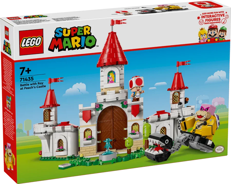 LEGO® Super Mario Battle with Roy at Peach's Castle 71435