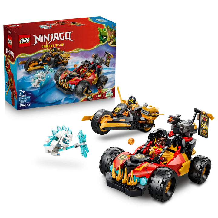 Lego Ninjago 71864 Kai and Cole’s vehicles
