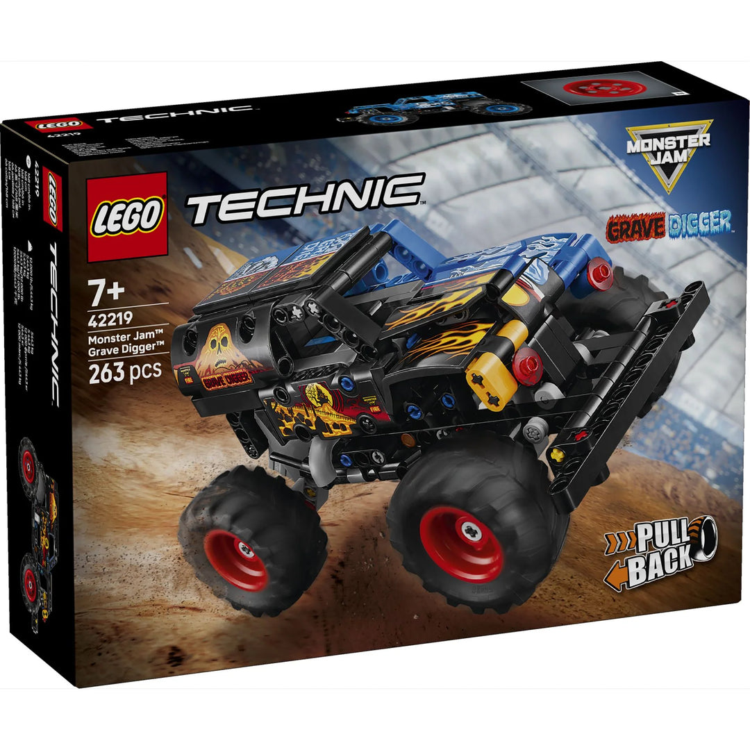 Lego Technic - Monster Jam™ Grave Digger™ Fire and Ice Pull-Back 42219