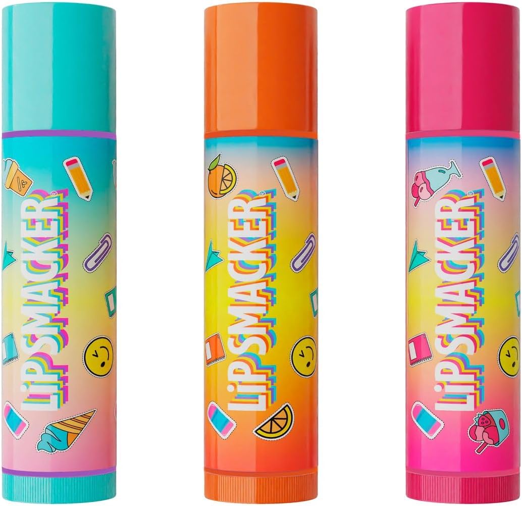 Lip Smacker Back to School Collection Notebook Lip Balm Set
