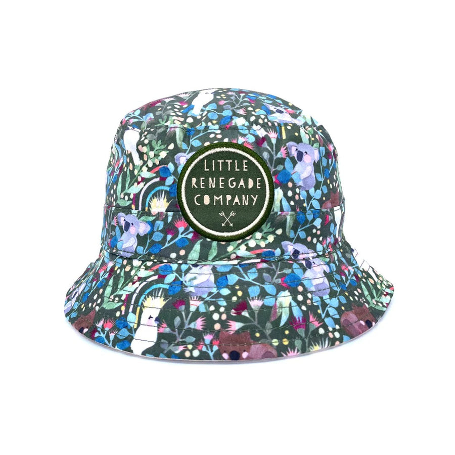 Aussie Native Reversible Bucket Hat Maxi Little Renegade Company