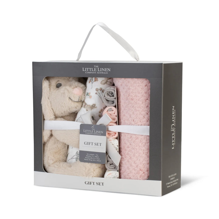 Little Linen Baby Gift Set - Harvest Bunny