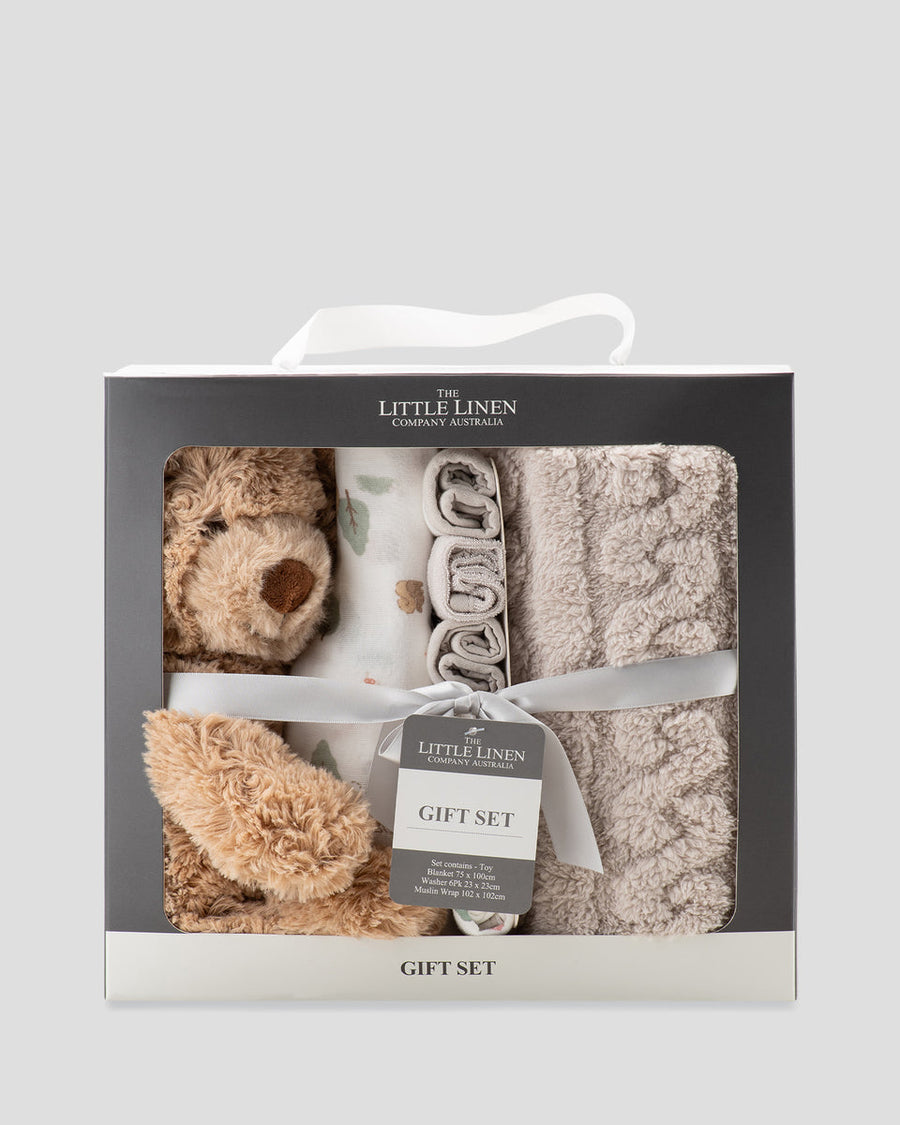 Little Linen Gift Set - Willow bear