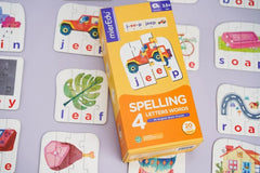 Spelling 4 Letter Words Brain Puzzle