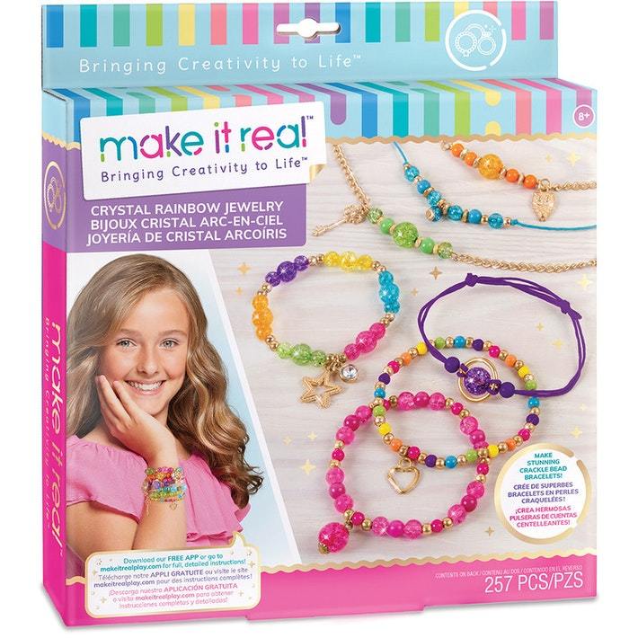 Make It Real Crystal Rainbow Jewlery