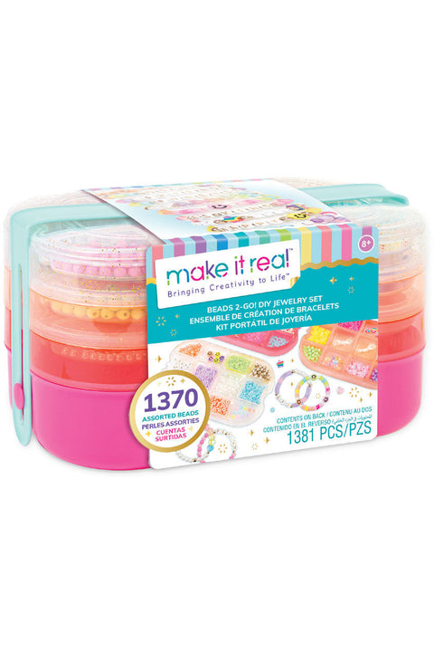 Make It Real Beads 2 Go! DIY Jewellery Set