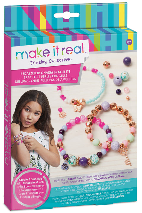 Make It Real Bedazzled! Charm Bracelets