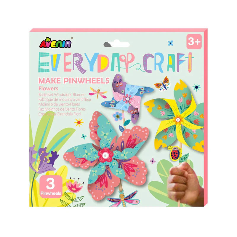 Everyday Craft Make Pinwheels Flowers