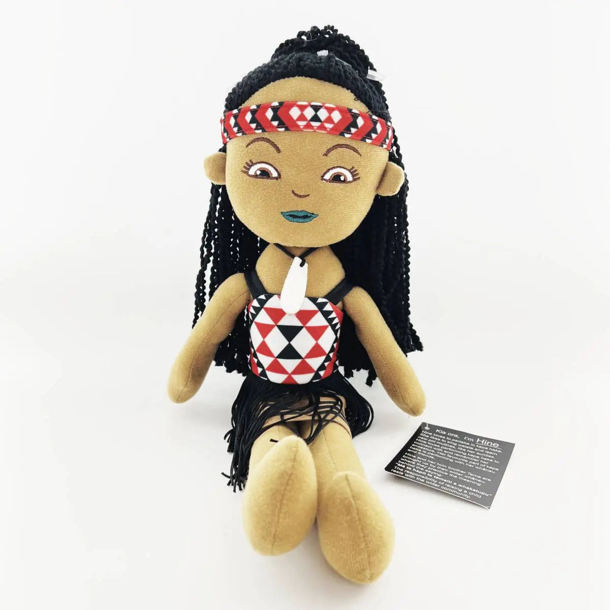 Maori kapa haka Doll Hine 40cm
