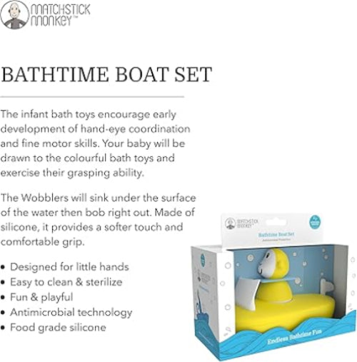 Matchstick Monkey Bath time Boat