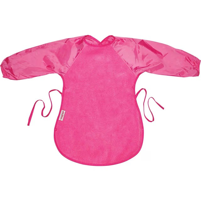 Long Sleeve messy eater  Bib Fleece 8m-2yrs