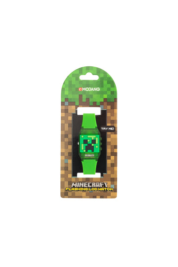 Minecraft Watch flashing LCD 