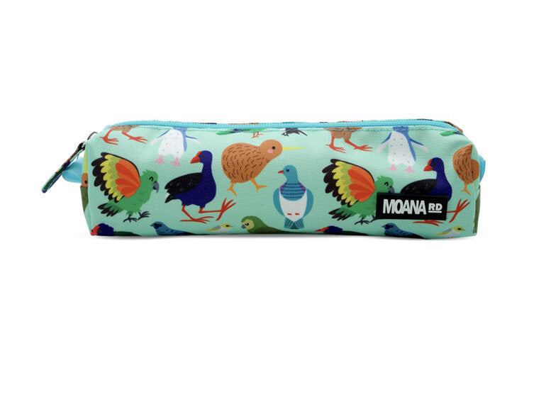 Moana Road Kids Pencil Case NZ Birds 