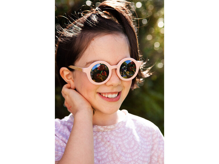 Moana rd Pink Round Sunglasses