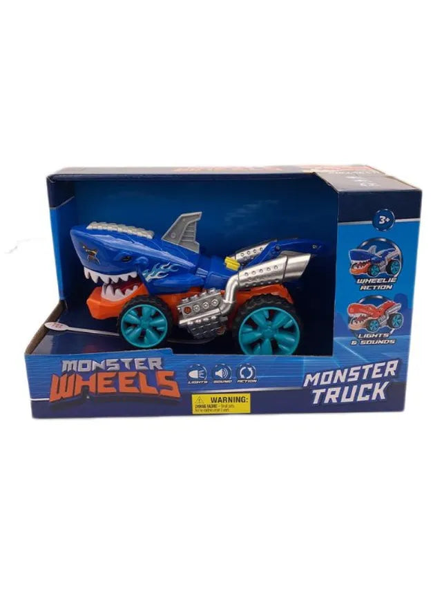 Monster Wheels Chomping Blue Shark