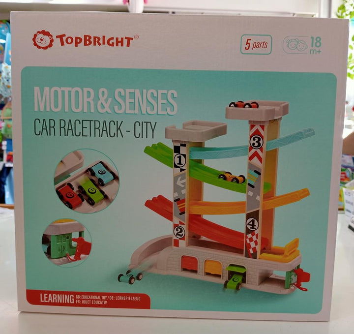 Motor and Senses Car Race Track City