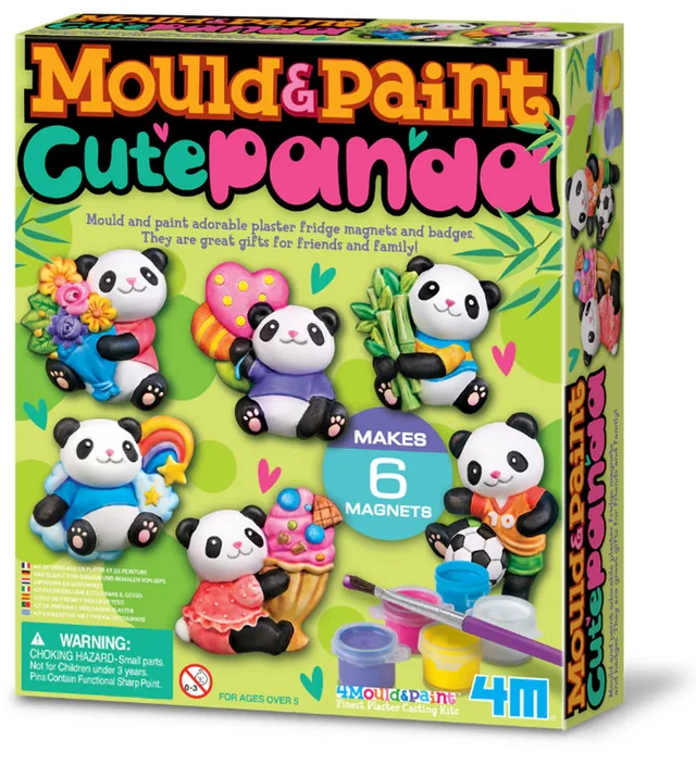 Mould and Paint Cute Panda