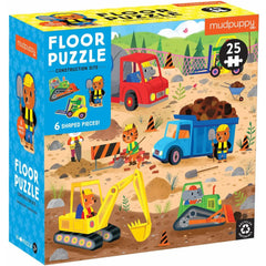 Floor Puzzle Construction Site - Mudpuppy