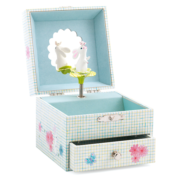 Musical Jewellery Box Bunny
