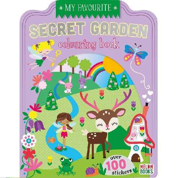 My Favourite Secret Garden Colouring Book