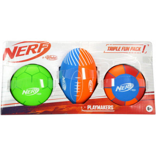 NERF Wahu Ball 3 Pack