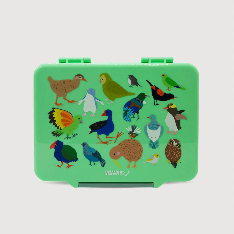 NZ Birds Bento Lunch Box - Moana Rd