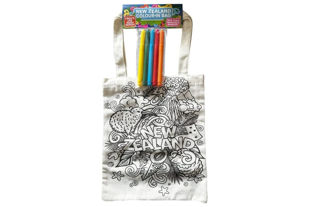 NZ Colour-In Bag