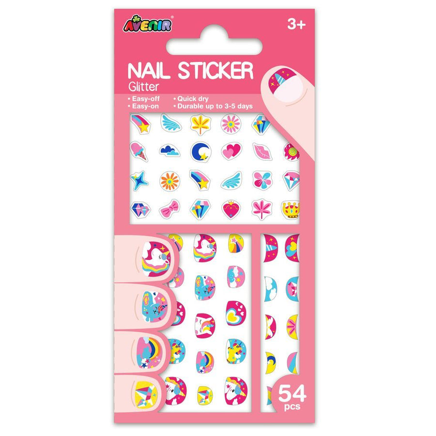 Nail Stickers - Pink