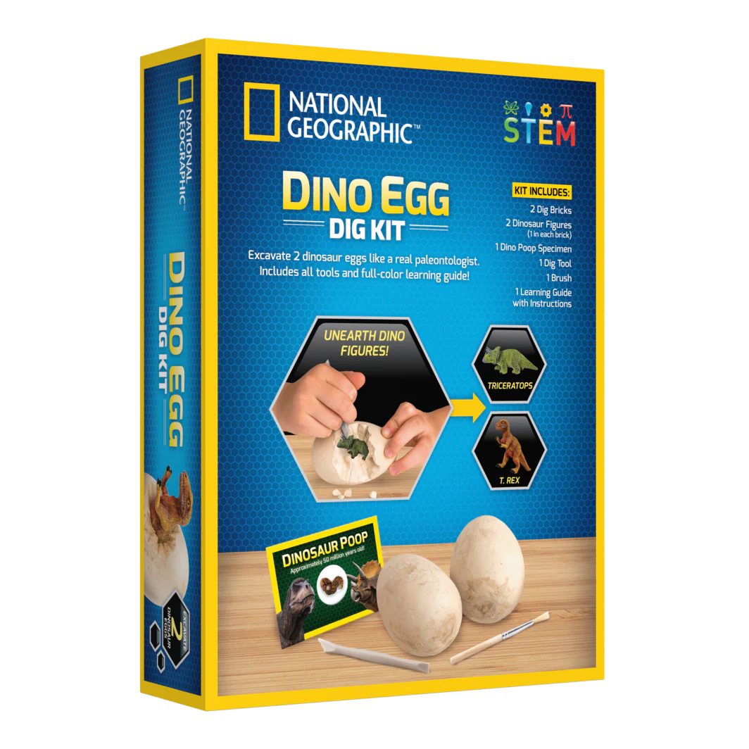 National Geographic Dino Egg Dig Kit