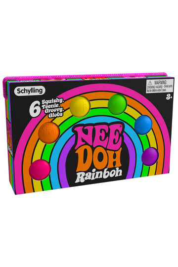 Nee Doh Rainboh Teenie Groovy Globs
